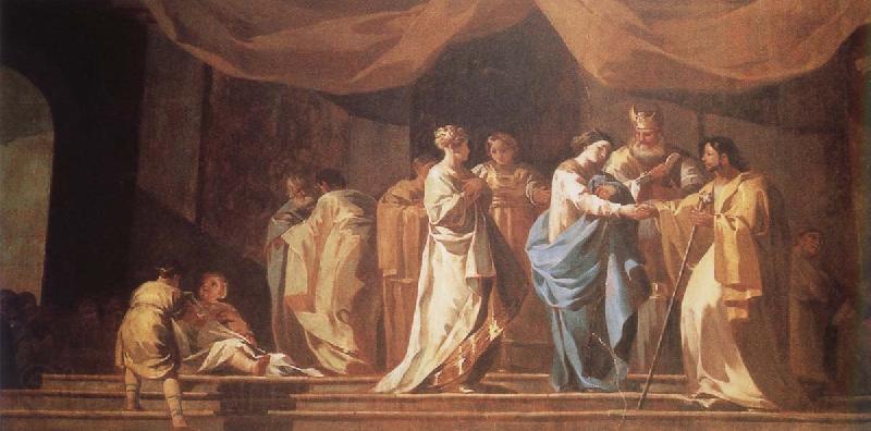 Francisco Goya Betrothal of the Virgin Spain oil painting art